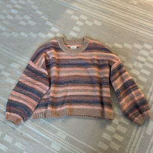 Billabong x The Salty Blonde boxy striped sweater